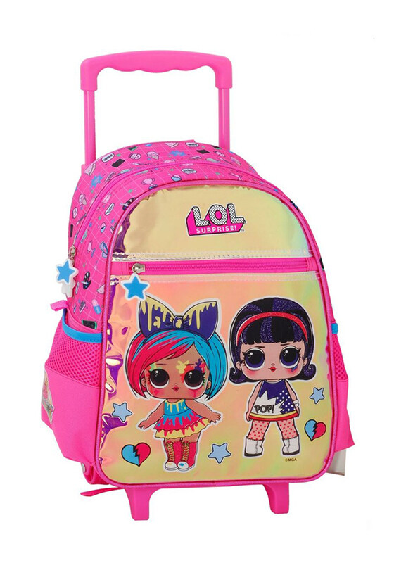 

MGA Lol Multiprint Trolley, Pink/Gold/Blue