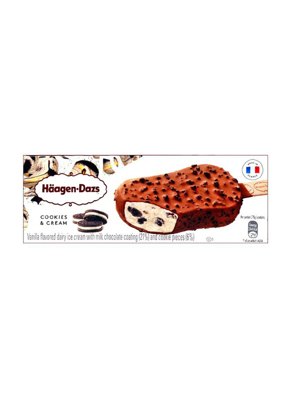 

Haagen-dazs Cookies And Cream Ice Cream Bar, 70g