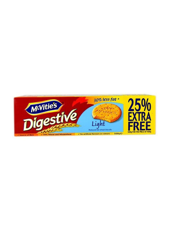 

McVitie's Digestive Light Biscuits, 500g