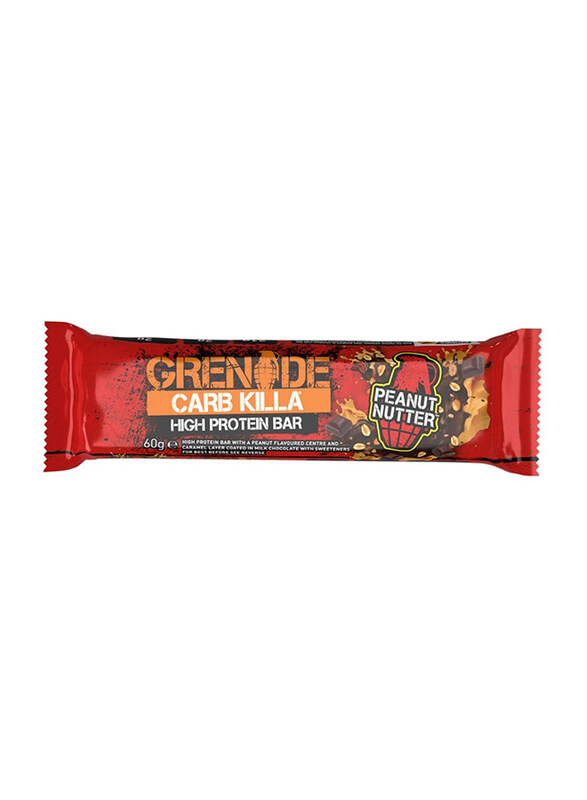 

Grenade Carb Killa Peanut Nutter High Protein Bar, 60g