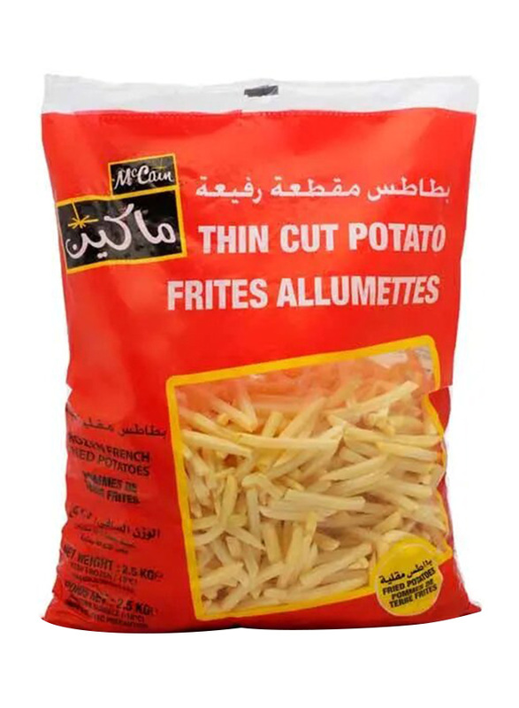 McCain Thin Cut Fries, 2.5 Kg