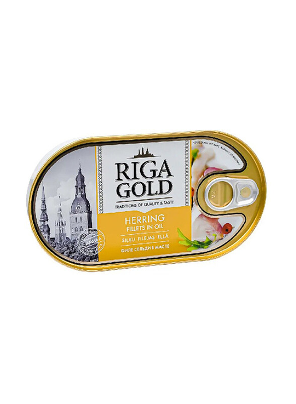 

Riga Gold Herring Fillet In Oil, 190g