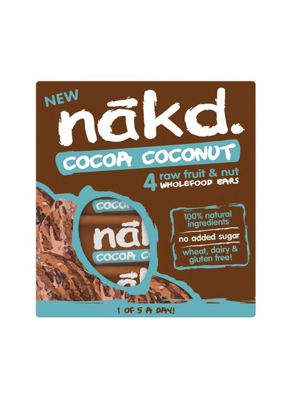 

Nakd Protein Bar, 4 x 35gm, Cocoa Coconut