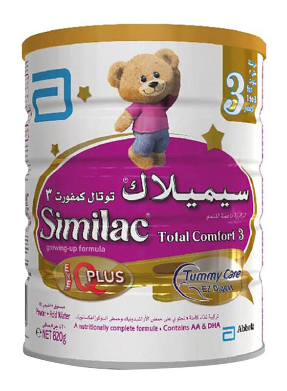 

Similac Total Comfort 3 Growing Up Formula Milk, 820g