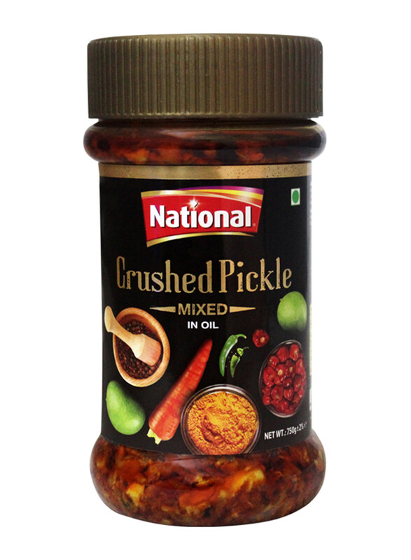 

National Crushed Mixed Pickle, 750g