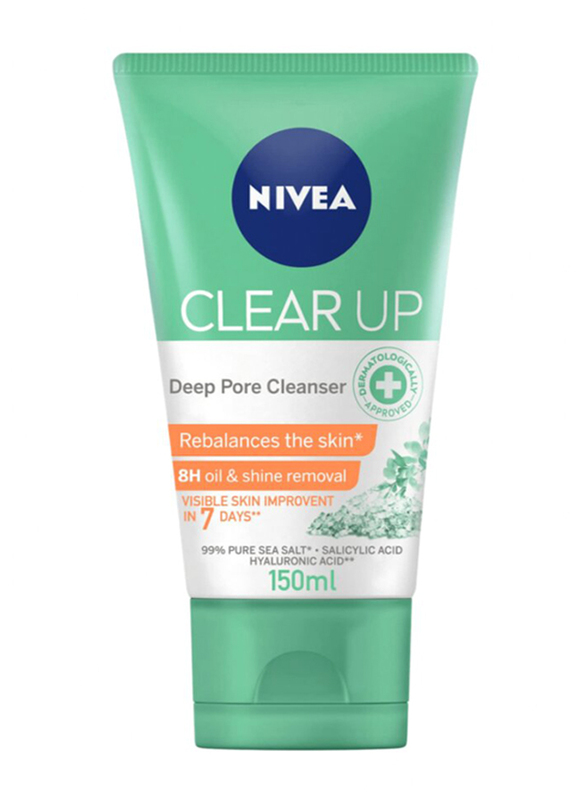 Nivea Clear Up Pore Deep Cleansing Face Wash, 150ml