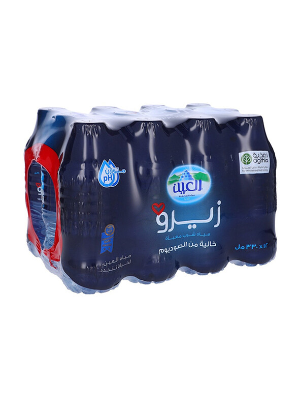 

Al Ain Zero Mineral Water, 12 Bottles x 330ml