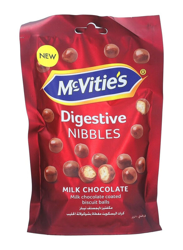 

Mcvities Nibbles Milk Chocolate, 120g