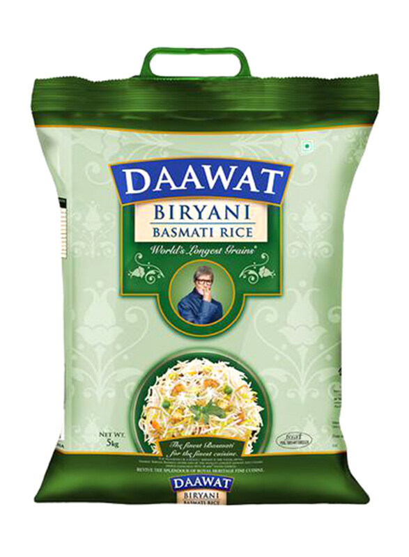 

Daawat Biryani Basmati Rice, 5kg