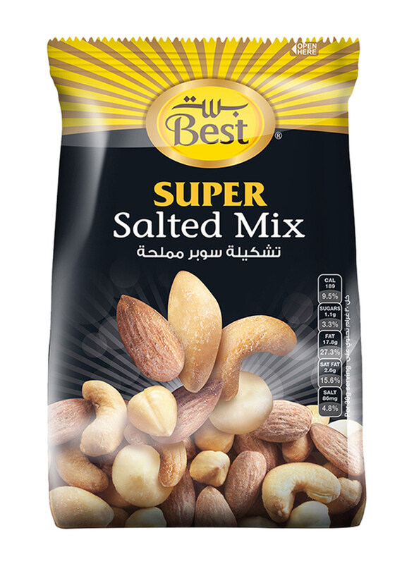 

Best Super Salted Mix Nuts, 375g
