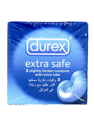 Durex Extra Safe Condom, 3 Pieces