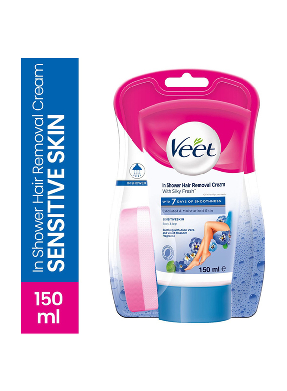 Veet Silk & Fresh™ Sensitive Skin Prodotti depilatori donna 100 ml