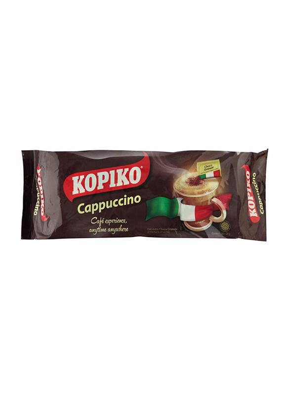 

Kopiko Cappuccino 3-in-1 Instant Sachet Coffee, 25g