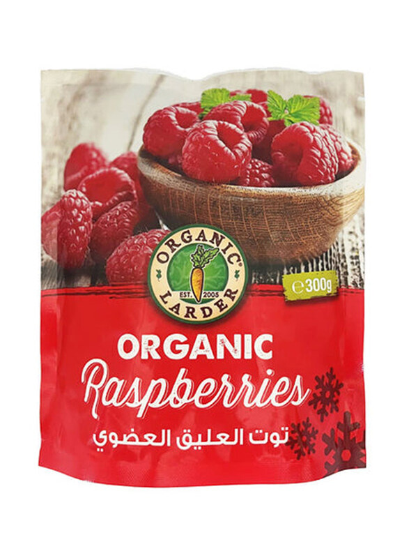 

Organic Larder Frozen Raspberries, 300g