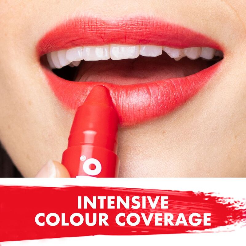 Labello Crayon Lipstick, 3gm, Poppy Red, Red