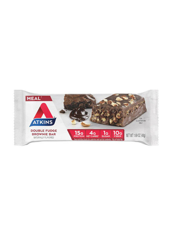 

Atkins Double Fudge Brownie Bar, 48g