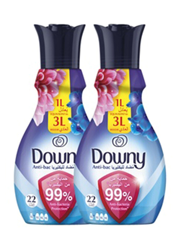 

Downy Anti-Bacteria Protection Fabric Softener, 2 x 880ml