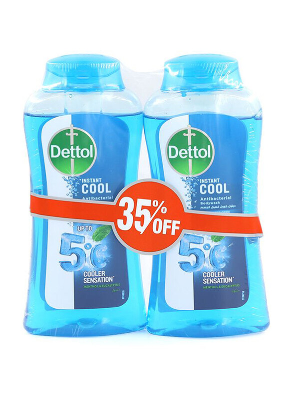 

Dettol Cool Shower Gel, 250ml, 2 Pieces