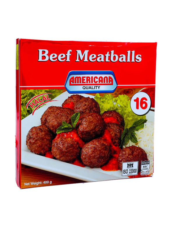 Americana 16 Beef Meat Balls, 400 grams