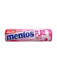 Mentos Pure Fresh Gum Rolls Spearmint, 16 x 15.75g