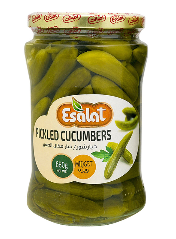 

Esalat Pickeled Cucumbers Midget, 680g