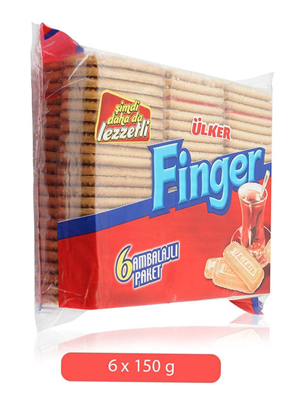 

Ulker Finger Biscuit, 6 Pieces x 150g