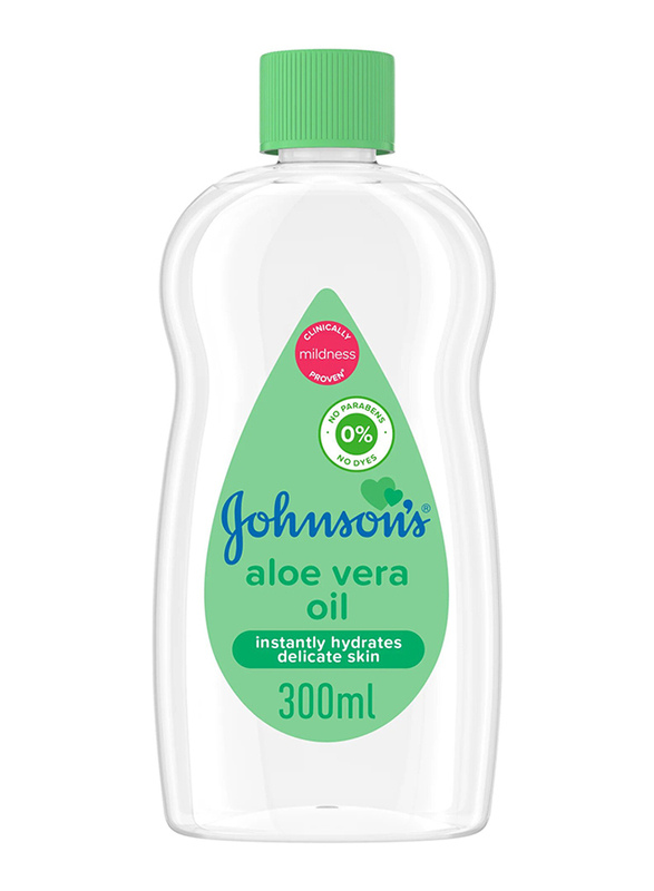 Johnson's 500ml Baby Aloe Vera Oil for Babies