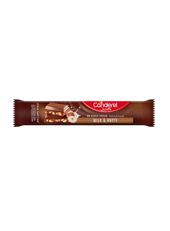 

Canderel Milk and Nuts Chocolate, 27g