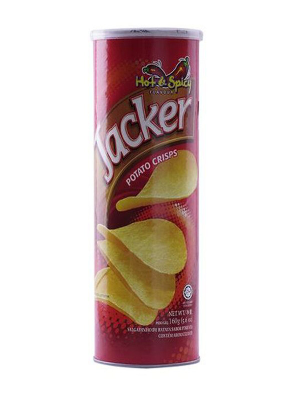 

Jacker Oriental Hot & Spicy Potato Crisps, 160g