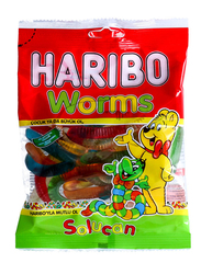 Haribo Worms Jelly Candy, 160g