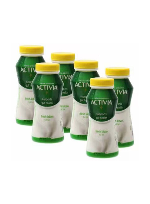 

Activia Laban Full Fat, 6 x 180ml