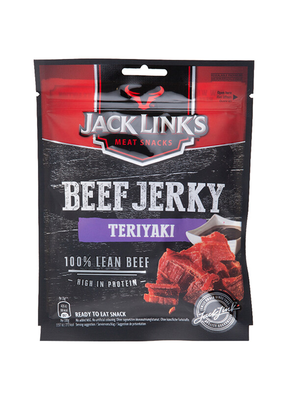 

Jack Links Teryaki Flavour Beef Jerkey Meat Snacks, 70g