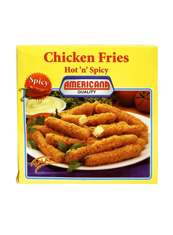 

Americana Chicken Fries Hot N Spicy, 400 grams
