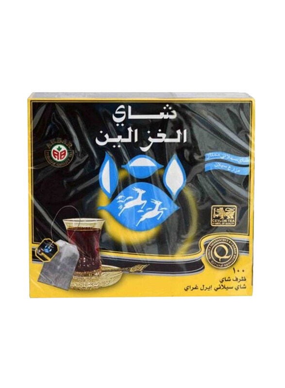 

Al Ghazaleen Earl Grey, 100 Tea Bag