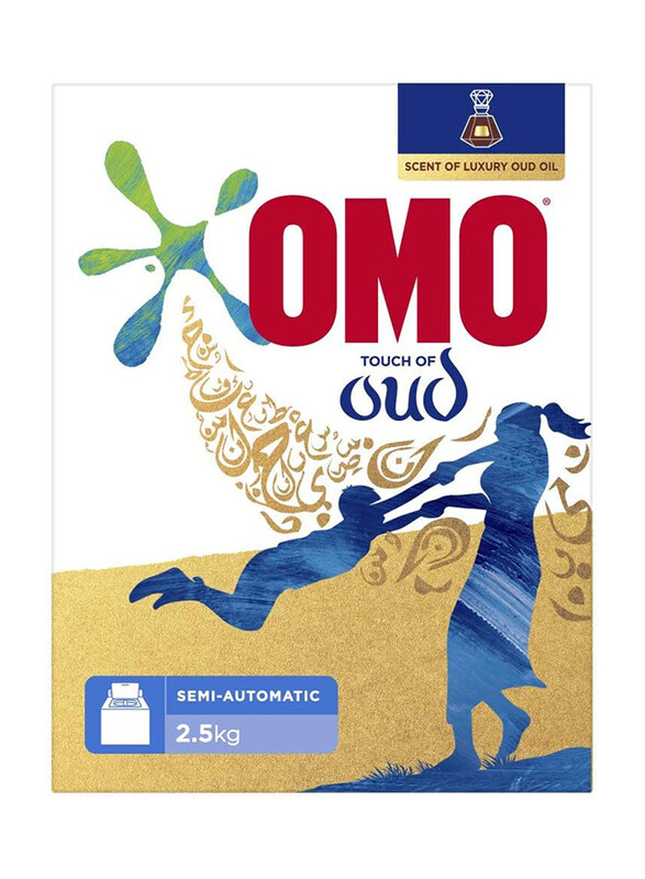 

Omo Active Comfort Oud Cleaner Detergent Powder, 2.5 Kg