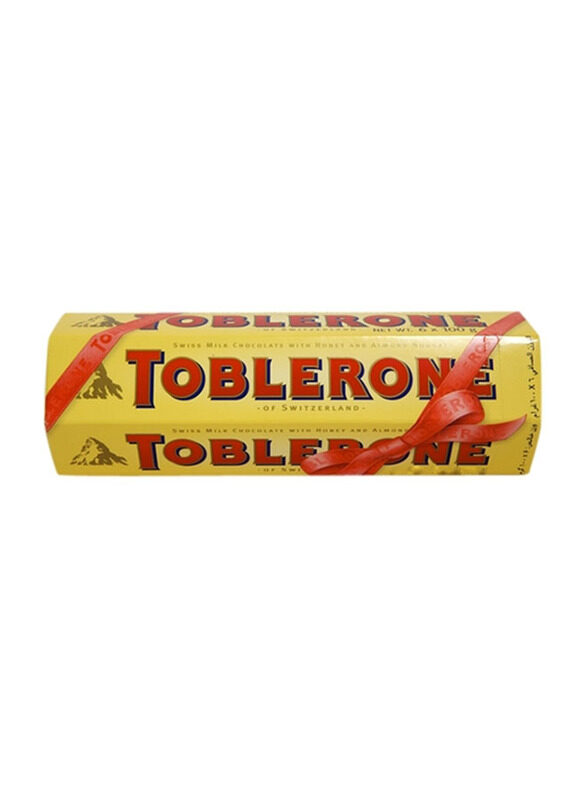 

Toblerone Milk Chocolate, 6 Pieces x 100g
