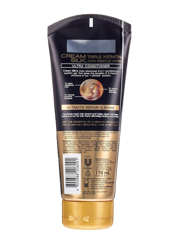 Cream Silk Shine & Repair Conditioner, 170ml