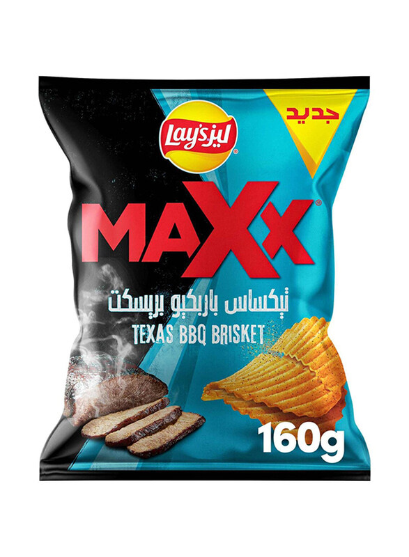 

Lay's Maxx Texas Bbq Brisket Potato Chips, 160g