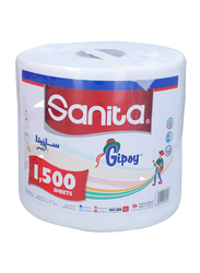 Sanita Gipsy Maxi Tissue Roll, 1500 Sheets