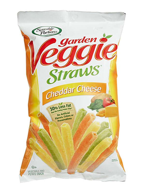 

Sensible Portions Garden Veg Cheddar Cheese Straws, 120g