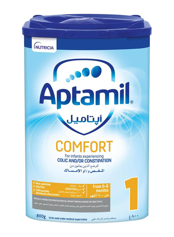 

Aptamil Comfort 1 Infant Milk Formula, 800g