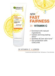 Garnier Skinactive Fast Fairness Day Cream with 3X Vitamin C & Lemon, 100ml