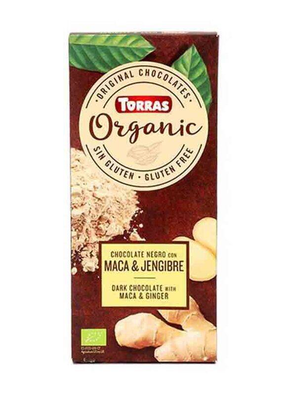 

Torras Organic Dark Chocolate with Maca & Ginger, 100g