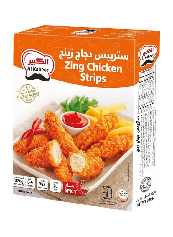 

Al Kabeer Zing Chicken Strips, 320g