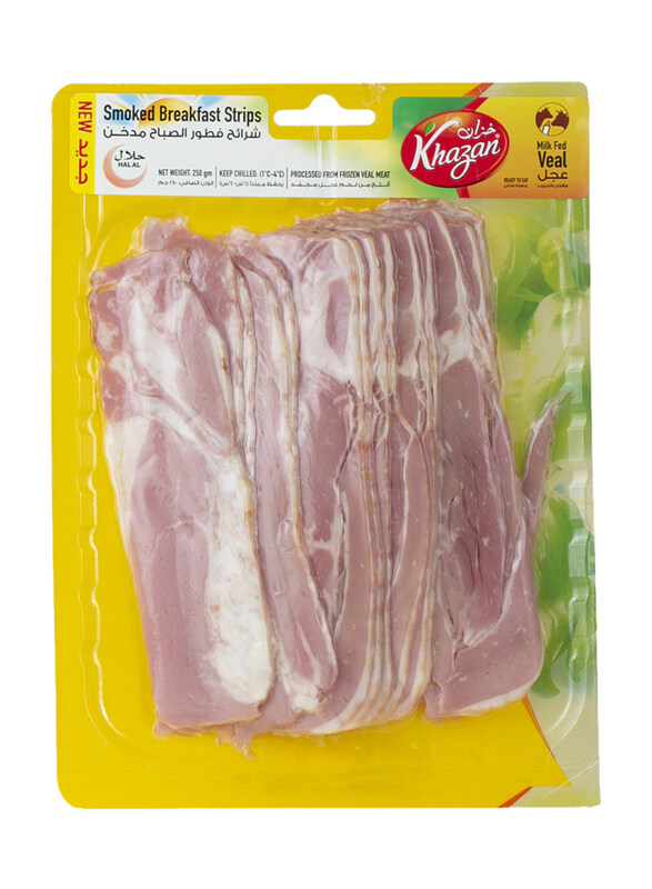 

Khazan Smoked Breakfast Veal Strips, 250 grams