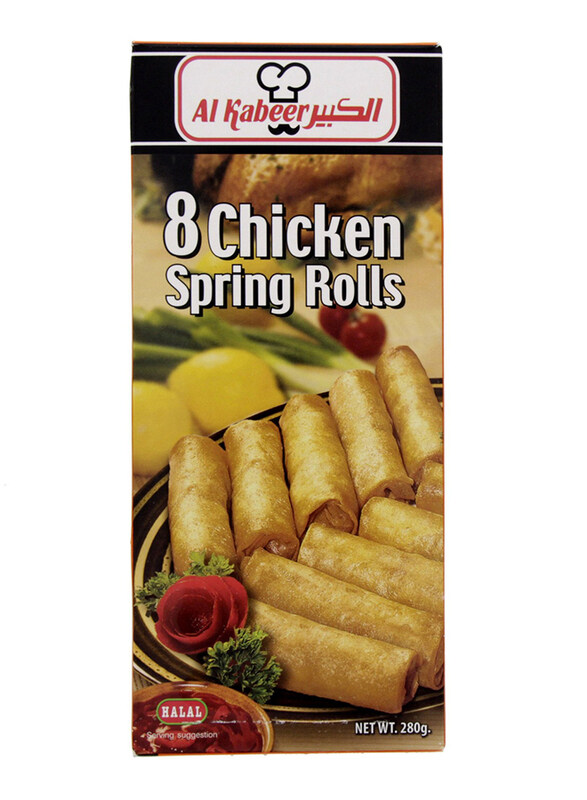 

Al Kabeer Chicken Spring Rolls, 280g