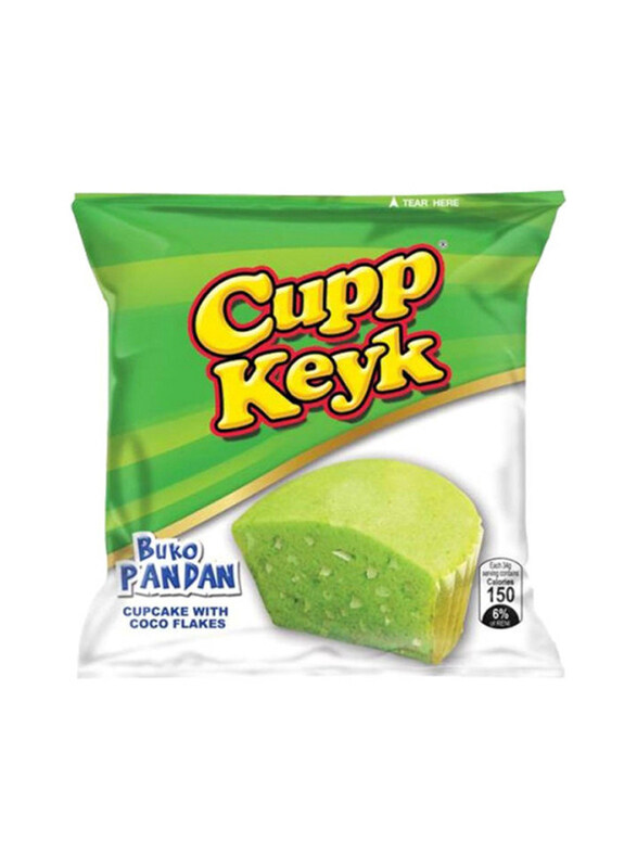 

Cupp Keyk Buko Pandan Cup Cake, 38g