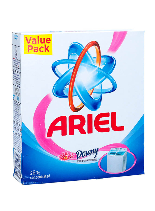 Ariel Touch of Freshness Downy Original Laundry Powder Detergent, 260g