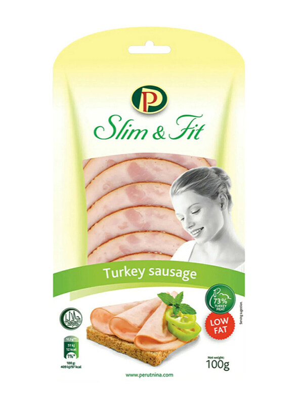 

Perutnina Turkey Sausage Slice, 100g