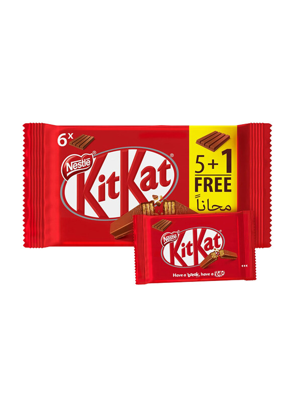 

Kit Kat 4 Fingers Milk Chocolate, 6 x 36.5g